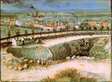 Afueras de París cerca de Montmartre 2 Vincent van Gogh Pinturas al óleo